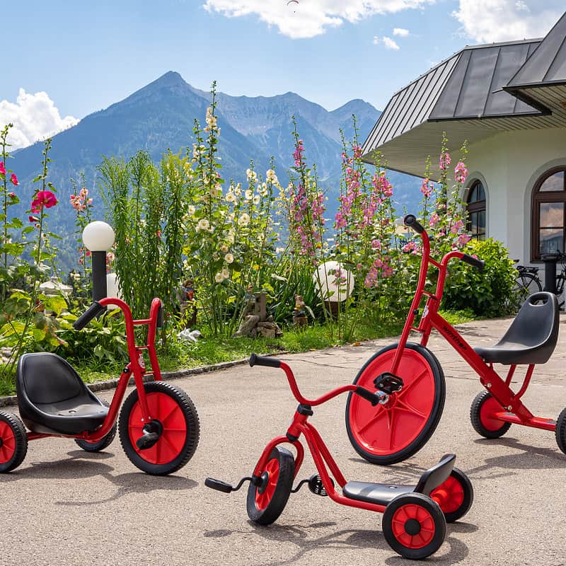 Tricycles on family holidays in Carinthia – Glocknerhof