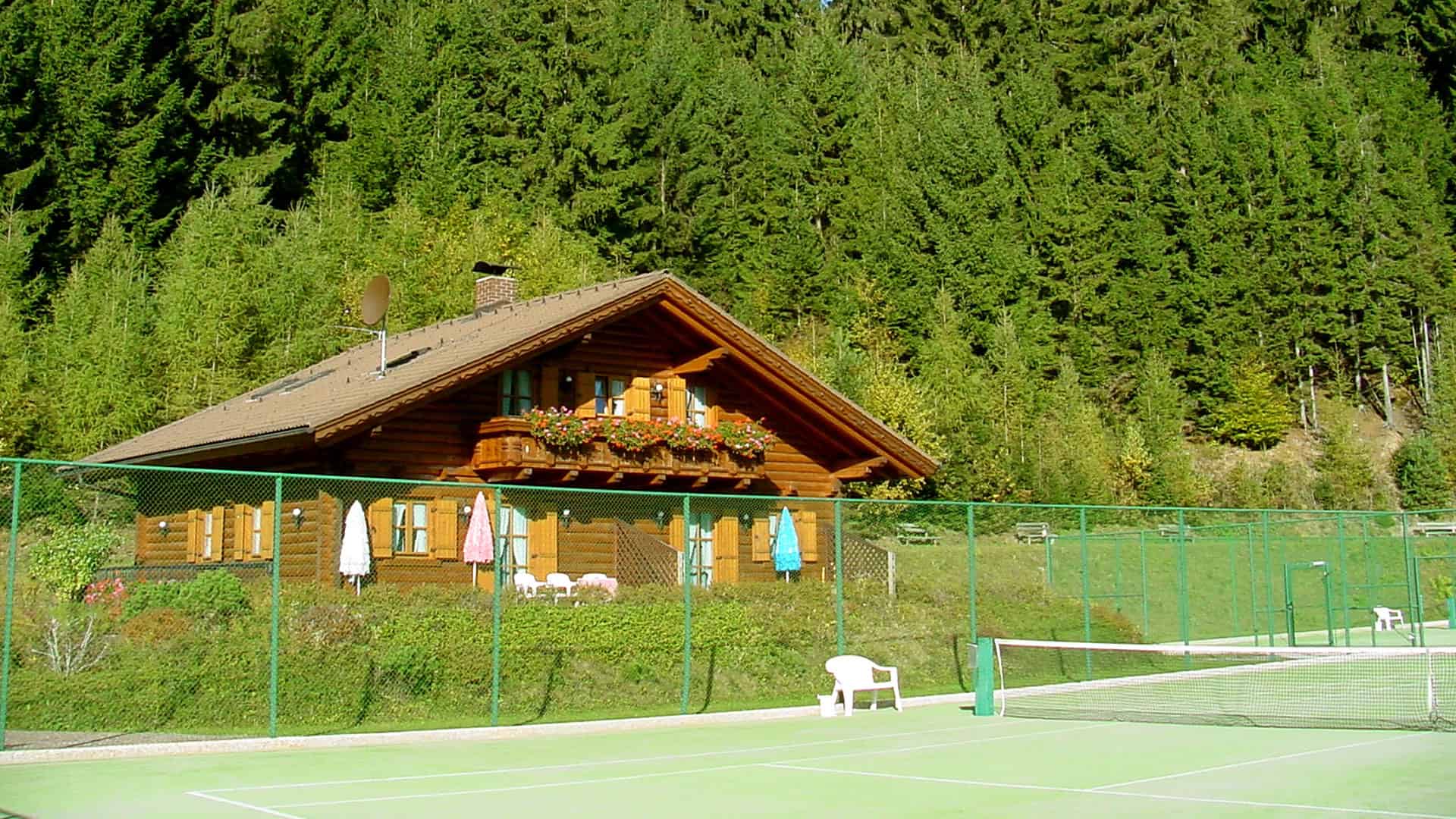 Biohaus am Tennisplatz in Österreich