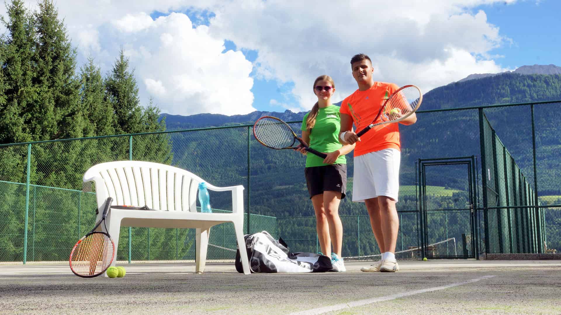 Tennisplätze vom Hotel Glocknerhof in Kärnten